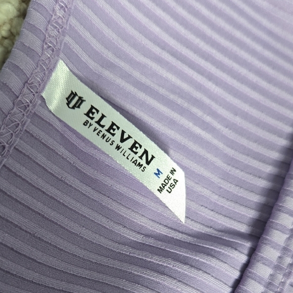 Purple Ribbed Long Sleeve Top - Picture 2 of 3